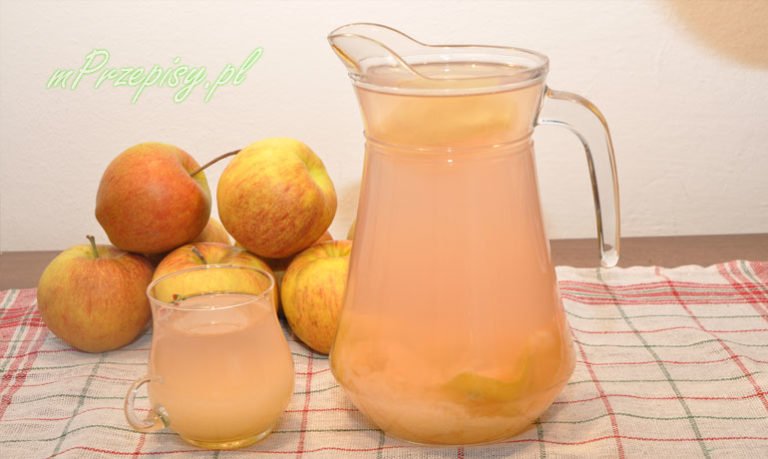 Kompot z jabłek