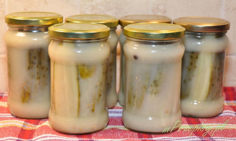 Ogórki w musztardzie
