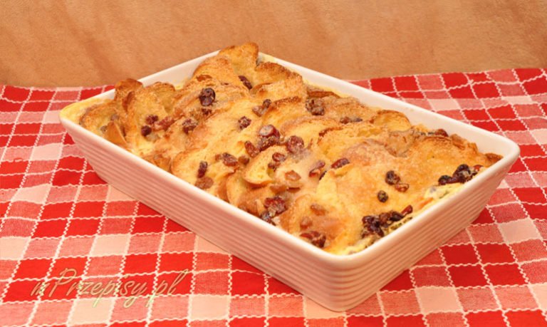 Pudding z bułki chałki