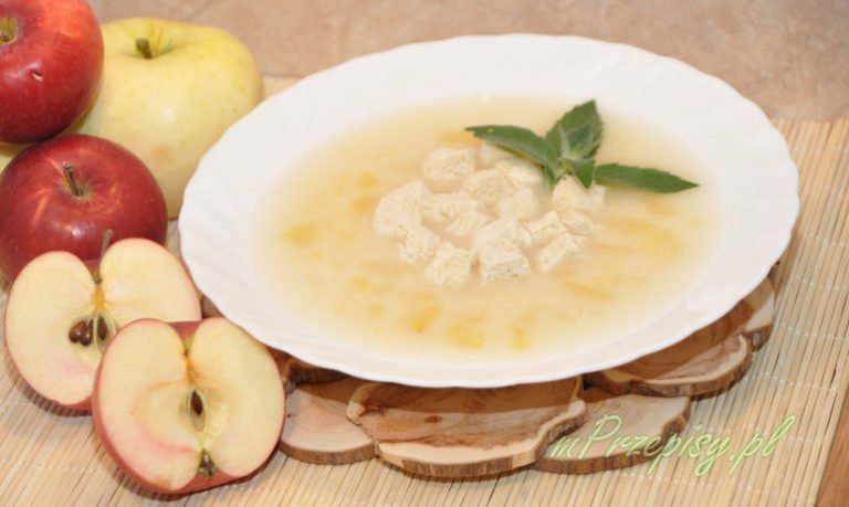 Zupa z jabłek
