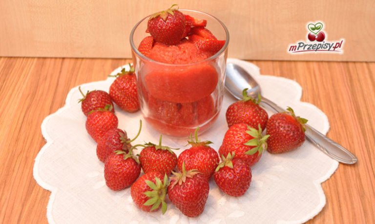 Sorbet truskawkowy