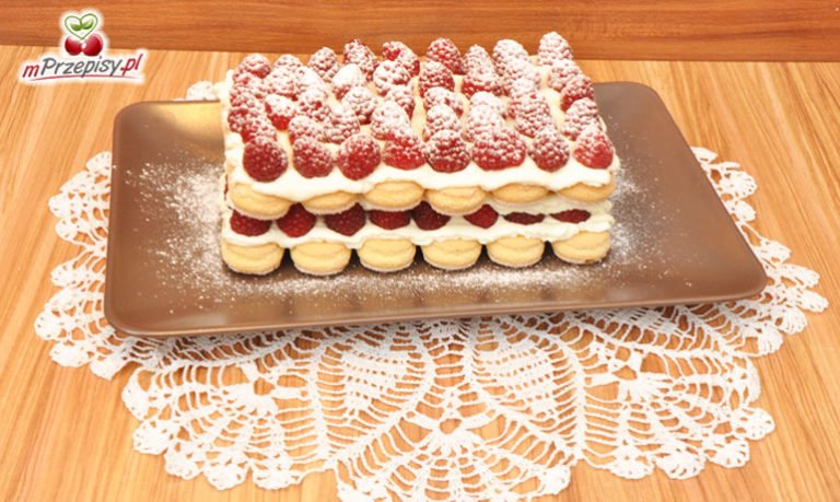 Malinowe tiramisu